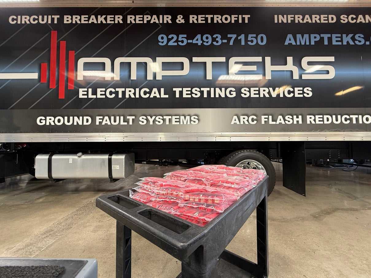 6 Piece Circuit Breaker Testing Tulips / Electrode - Traditional